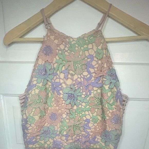 NWTs Gianni Bini Sandy Rose Lexi Dress Size Small - Picture 9 of 13